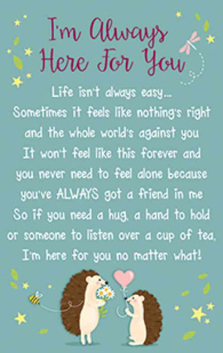 Picture of KEEPSAKE WALLET ALWAYS HERE CARD